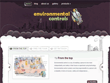 Tablet Screenshot of environmentalcontrols.ie